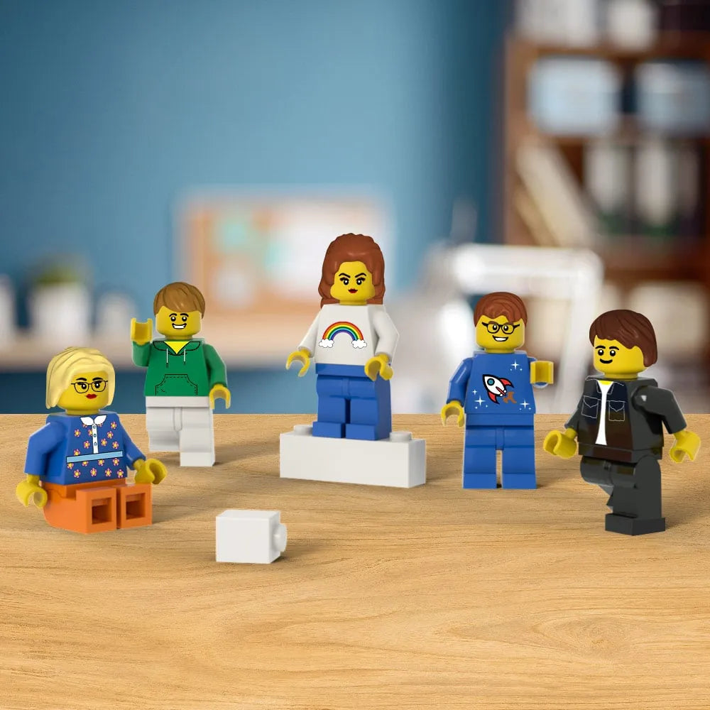 Custom Minifigs Personalized Minifigures Create Your Own Minifiges – iDD