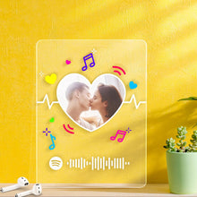 画像をギャラリービューアに読み込む, Spotify Code Color Light(变色金刚)