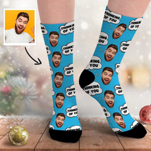 画像をギャラリービューアに読み込む, 功能迁移-定制头像袜子(想法气泡花纹)-CWZ671Y-S