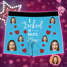 Load image into Gallery viewer, 功能迁移-定制头像男士平角裤-CNK398-XS