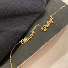 Load image into Gallery viewer, 定制设计器-名字项链-B2BZNL1135,B2BJZNL1135,B2BGZNL1135(B2B)