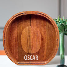 画像をギャラリービューアに読み込む, 刻字字母胡桃木存钱罐B2BCBS4497A-B2BCBS4497Z