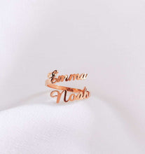 将图片加载到图库查看器,定制设计器-名字戒指-B2BZR813,B2BJZR813,B2BGZR813(B2B)