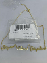 画像をギャラリービューアに読み込む, 定制设计器-名字项链-B2BJZNL860,B2BGZNL860,B2BZNL860(B2B)