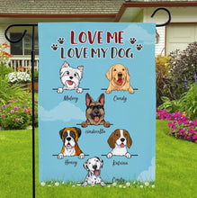 Load image into Gallery viewer, Cartoon Garden Flag(卡通狗花园旗)