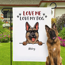 Load image into Gallery viewer, Cartoon Garden Flag(卡通狗花园旗)