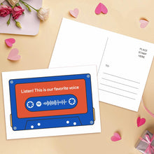 将图片加载到图库查看器,Custom spotify code Music Cards Magnetic Tape Style