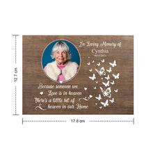 Load image into Gallery viewer, In Loving Memory Personalized Crochet Doll Gifts Handmade Mini Dolls Look alike Your Photo with Custom Memorial Card