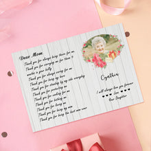 Load image into Gallery viewer, Custom Crochet Doll from Photo Handmade Look alike Dolls with Personalized Name Card Gifts for Mom