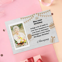 画像をギャラリービューアに読み込む, Birthday Gifts Custom Crochet Doll from Photo Handmade Look alike Dolls with Personalized Name Card