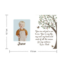 Load image into Gallery viewer, To My Son Custom Crochet Doll from Photo Handmade Look alike Dolls with Personalized Name Card