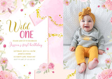 Load image into Gallery viewer, birthday-invitation-card(生日邀请卡 | 一周岁)