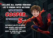 Load image into Gallery viewer, birthday-invitation-card(生日邀请卡 | 动态周岁)