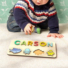 Load image into Gallery viewer, 动物版名字拼图积木