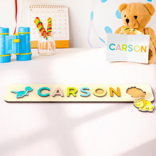 Load image into Gallery viewer, 动物版名字拼图积木