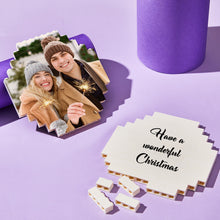 Load image into Gallery viewer, 定制-传图刻字音码八边形乐高-CTOY097A