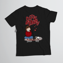 画像をギャラリービューアに読み込む, Personalized T-Shirt Dog Mom Red Pattern Chibi Girl Mother's Day Gift