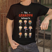 画像をギャラリービューアに読み込む, Personalized Name Cartoon T-Shirt(卡通-小孩-T恤)