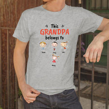 画像をギャラリービューアに読み込む, Personalized Name Cartoon T-Shirt(卡通-小孩-T恤)