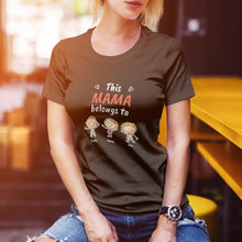 画像をギャラリービューアに読み込む, Personalized Name Cartoon T-Shirt(卡通-小孩-T恤)