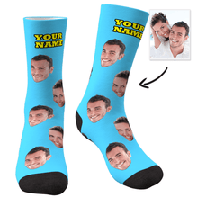 Load image into Gallery viewer, Custom Face Socks - Colorful