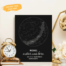 将图片加载到图库查看器,定制设计器-赵婷婷星象图油画CYH2678