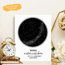 将图片加载到图库查看器,定制设计器-赵婷婷星象图油画CYH2678