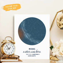 将图片加载到图库查看器,定制设计器-赵婷婷星象图油画CYH2678