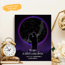 将图片加载到图库查看器,定制设计器-赵婷婷星象图油画CYH2678