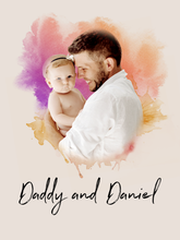 Load image into Gallery viewer, 刻字水彩油画CYH5096