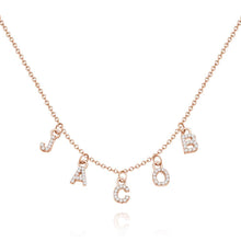 画像をギャラリービューアに読み込む, MM-刻字名字项链GZNL235、JZNL235、ZNL235