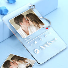 Load image into Gallery viewer, 定制设计器-白色刻字音轨集合-唐小雪