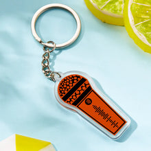 Load image into Gallery viewer, 麦克风钥匙扣SKL1302