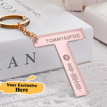 画像をギャラリービューアに読み込む, 定制设计器-字母音轨钥匙扣SKL578-张冕琳