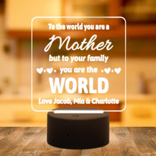 画像をギャラリービューアに読み込む, Custom 3D night light best anniversary gift for wife and baby - MyPhotoKeychain