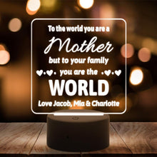 画像をギャラリービューアに読み込む, Custom 3D night light best anniversary gift for wife and baby - MyPhotoKeychain