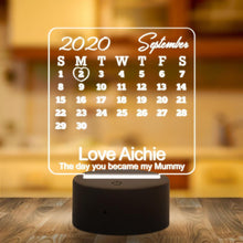 画像をギャラリービューアに読み込む, Custom 3D night light best anniversary gift for wife and baby - MyPhotoKeychain