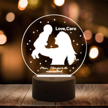 画像をギャラリービューアに読み込む, Custom 3D night light best anniversary gift for wife and baby - MyPhotoKeychain