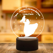 画像をギャラリービューアに読み込む, Custom 3D night light best anniversary gift for wife and baby - MyPhotoKeychain