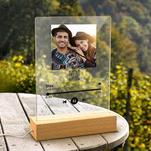 Load image into Gallery viewer, MV QR Code night-light(二维码亚克力板+夜光底座)