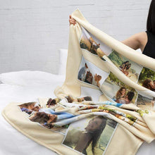 Load image into Gallery viewer, Custom Blankets Personalized Photo Blankets