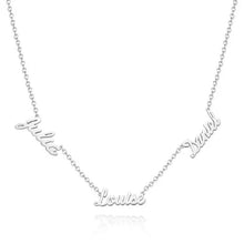 Load image into Gallery viewer, 定制设计器-名字项链-ZNL121,GZNL121,JZNL121,TZNL121,TGZNL121,TJZNL121(B2B)