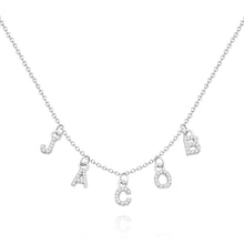 画像をギャラリービューアに読み込む, MM-刻字名字项链GZNL235、JZNL235、ZNL235