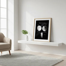 将图片加载到图库查看器，（Spotify Moon Acrylic ）月相亚克力
