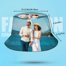 画像をギャラリービューアに読み込む, Custom Bucket Hat Unisex Outdoor Summer Cap Hiking Beach Sports Hats Gift for Lover Multiple Styles 的副本
