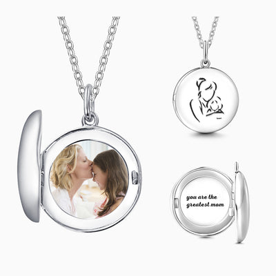 定制-传图刻字印花项链-C023Y