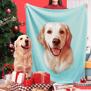 Pet Cartoon  Blanket(卡通宠物毯子)