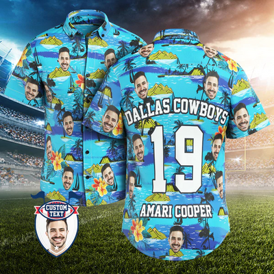 定制设计器-球迷夏威夷衬衫-CTSX218Q