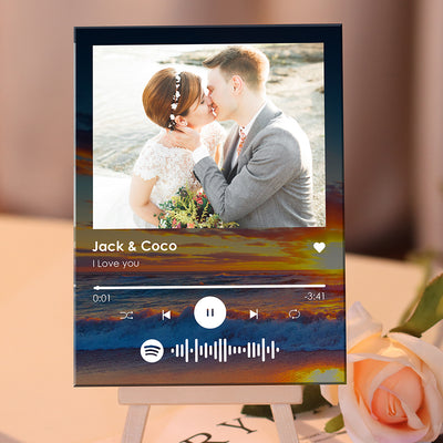 定制-Spotify海浪背景亚克力板-CBS8998