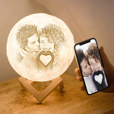 SF迁移-传图可选刻字月球灯XHD025X02